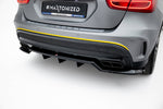 Maxton Design - Rear Splitter (with Vertical Bars) V.2 Mercedes Benz GLA 45 AMG X156