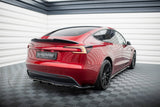 Maxton Design - Rear Splitter (with Vertical Bars) V.2 Tesla Model 3 Project Highland (Facelift)