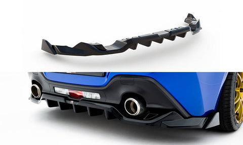 Maxton Design - Rear Splitter (with Vertical Bars) V.3 Subaru BRZ MK2