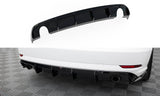 Maxton Design - Rear Valance Audi A3 Sedan 8V Facelift (Version with Single Exhaust on Both Sides)