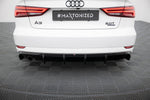 Maxton Design - Rear Valance Audi A3 Sedan 8V Facelift (Version with Single Exhaust on One Side)