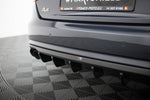 Maxton Design - Rear Valance Audi A4 B8 (Facelift) (Single Side Dual Exhaust Version)