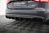 Maxton Design - Rear Valance Audi A4 B8 (Facelift) (Single Side Dual Exhaust Version)