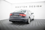 Maxton Design - Rear Valance Audi A4 B8 (Facelift) (Version with Dual Exhausts on Both Sides)