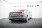 Maxton Design - Rear Valance Audi A4 B8 Facelift (Version with Single Exhaust on Both Sides)