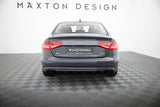 Maxton Design - Rear Valance Audi A4 B8 Facelift (Version without Exhausts)