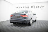 Maxton Design - Rear Valance Audi A4 B8 Facelift (Version without Exhausts)