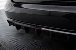 Maxton Design - Rear Valance Audi A4 B8 (Single Side Dual Exhaust Version)