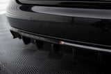 Maxton Design - Rear Valance Audi A4 B8 (Single Side Dual Exhaust Version)