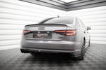 Maxton Design - Rear Valance Audi A4 B9 (Version with Dual Exhaust on One Side)