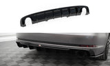 Maxton Design - Rear Valance Audi A4 B9 (Version with Single Exhaust on Both Sides)