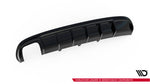 Maxton Design - Rear Valance Audi A4 S-Line Sedan / Avant B8 (Version with Dual Exhaust on One Side)