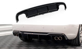 Maxton Design - Rear Valance Audi A5 8T Facelift (Version with Dual Exhausts on Both Sides)