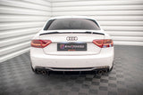 Maxton Design - Rear Valance Audi A5 8T Facelift (Version with Dual Exhausts on Both Sides)