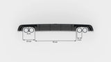 Maxton Design - Rear Valance Audi S3 8V Sedan