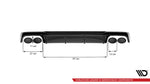 Maxton Design - Rear Valance Audi S6 / A6 S-Line C8