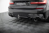 Maxton Design - Rear Valance BMW Series 3 M-Pack G20/G21 (Fits with Towbar)