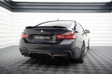 Maxton Design - Rear Valance BMW Series 4 Coupe / Gran Coupe / Cabrio M-Pack F32 / F36 / F33 (version with exhaust on one side) Rear Diffuser Maxton Design royalty-bespoke.myshopify.com 