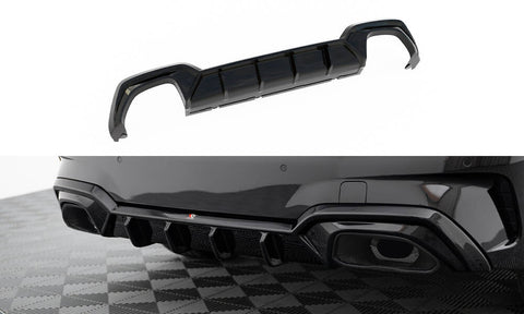 Maxton Design - Rear Valance BMW M340i G20/G21 (Fits with Towbar)