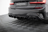 Maxton Design - Rear Valance BMW M340i G20/G21 (Fits with Towbar)