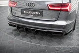 Maxton Design - Rear Valance V.2 Audi A6 S-Line / A6 C7 (Facelift)