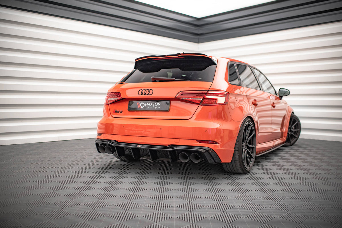 Maxton Design - Rear Valance V.2 Audi RS3 8V Sportback Facelift (Quad ...