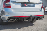 Maxton Design - Rear Valance V.2 Skoda Octavia RS MK3 / MK3 FL Hatchback / Estate