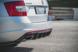 Maxton Design - Rear Valance V.2 Skoda Octavia RS MK3 / MK3 FL Hatchback / Estate