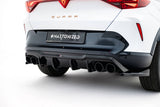 Maxton Design - Rear Valance V.3 + Exhaust Ends Imitation Cupra Formentor MK1 (Facelift)