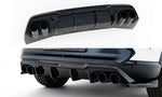 Maxton Design - Rear Valance V.3 + Exhaust Ends Imitation Cupra Formentor MK1 (Facelift)