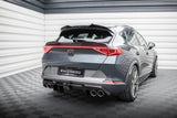 Maxton Design - Rear Valance V.3 + Exhaust Ends Imitation Cupra Formentor MK1 (Facelift)