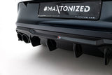 Maxton Design - Rear Valance V.3 + Exhaust Ends Imitation Cupra Formentor MK1 (Facelift)