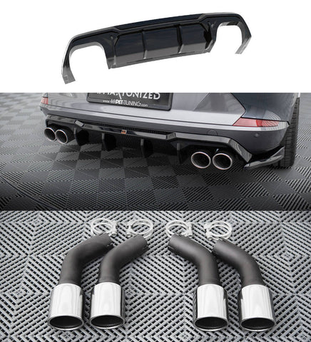 Maxton Design - Rear Valance V.3 + Exhaust Tips Cupra Formentor VZ MK1