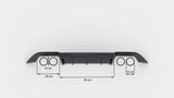 Maxton Design - Rear Valance Volkswagen Golf R MK7