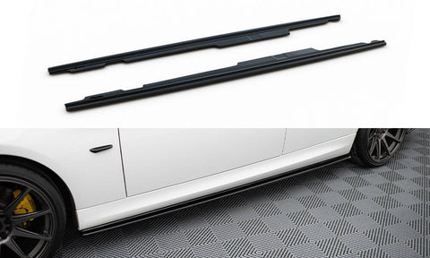 Maxton Design - Side Skirts Diffusers BMW Series 3 M-Pack E90 / E91