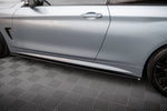 Maxton Design - Side Skirts Diffusers BMW Series 4 Coupe / Gran Coupe / Cabrio M-Pack F32 / F36 / F33