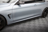 Maxton Design - Side Skirts Diffusers BMW Series 4 Coupe / Gran Coupe / Cabrio M-Pack F32 / F36 / F33