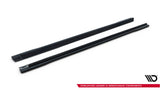 Maxton Design - Side Skirts Diffusers Audi SQ7 / Q7 S-Line MK2 (4M) Facelift