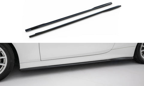 Maxton Design - Side Skirts Diffusers BMW Series 4 Coupe / Cabrio G22 / G23 & Facelift