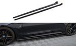 Maxton Design - Side Skirts Diffusers V.3 BMW Series 4 Gran Coupe / Coupe / Cabrio M-Pack F36 / F32 / F33