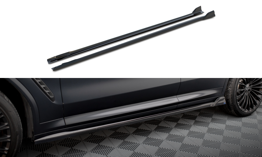 Maxton Design - Side Skirts Diffusers BMW X3 M-Pack G01 (Facelift ...