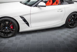 Maxton Design - Side Skirts Diffusers BMW Z4 M40i / M-Pack G29 (Facelift)