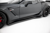 Maxton Design - Side Skirts Diffusers Chevrolet Corvette Z06 C7