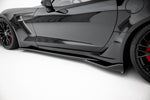 Maxton Design - Side Skirts Diffusers Chevrolet Corvette Z06 C7