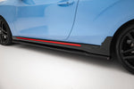 Maxton Design - Side Skirts Diffusers Hyundai Veloster N MK2