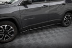 Maxton Design - Side Skirts Diffusers Jeep Compass Limited MK2 (Facelift)