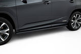 Maxton Design - Side Skirts Diffusers Lexus RX MK4 (Facelift) (Version without OEM Step Rails)