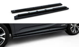 Maxton Design - Side Skirts Diffusers Lexus RX MK4 (Facelift) (Version without OEM Step Rails)