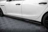 Maxton Design - Side Skirts Diffusers Maserati Ghibli MK3 (Facelift)