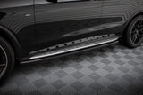 Maxton Design - Side Skirts Diffusers Mercedes Benz GLC63 AMG SUV X253 / Coupe C253